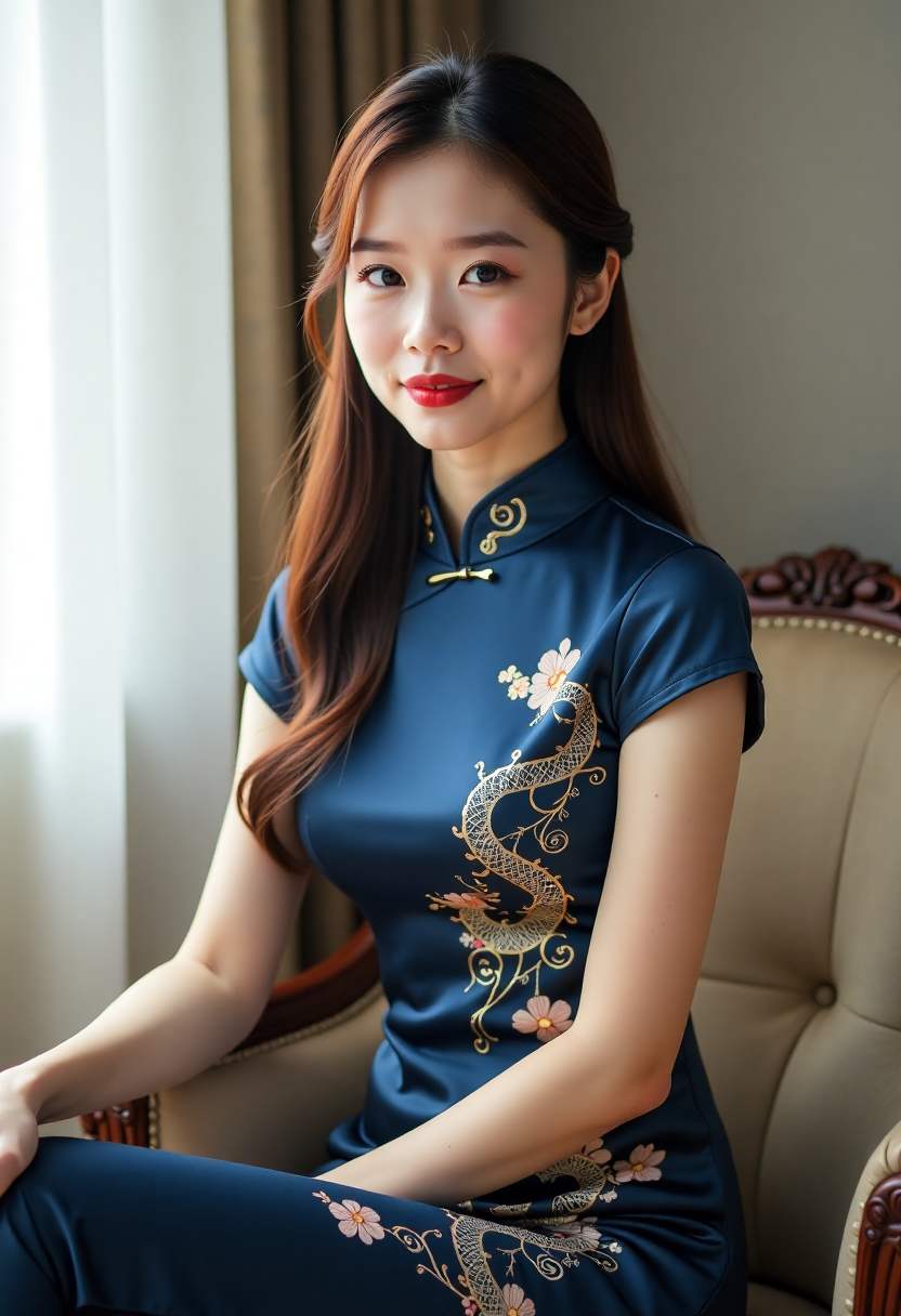 长街灯影海报
